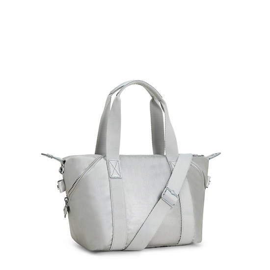 Kipling Art Mini Metallic Axelväska Silver | SE 1834PJ